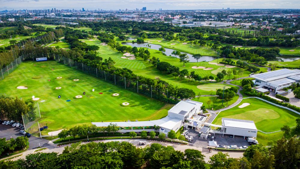 Aerial view of the All Thailand Golf Center